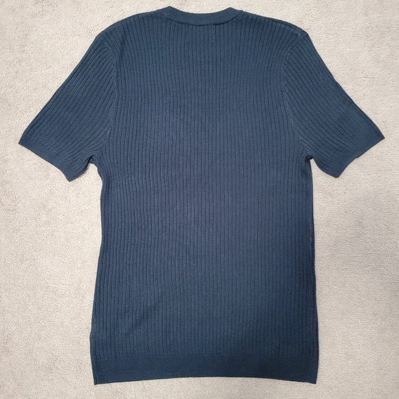 TOPMAN Knitted Short Sleeve Sweater - Picture 4 of 6